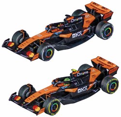 Carrera McLaren Formula 1 Toy Car Twinpack - Pull Back Racing Cars 1:43