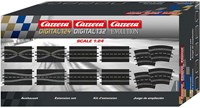 Carrera racetrack expansion set - 1:24 - 12 pieces - plastic - track accessories