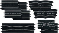 Carrera racetrack expansion set - 1:24 - 12 pieces - plastic - track accessories-2