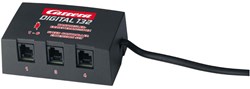 Carrera racetrack expansion box digital for 6 controllers black