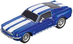 Carrera race car Ford Mustang '67 Racing Blue scale model 1:43 toy