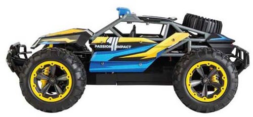 Carrera RC Offroad Car Passion Impact 3.0 - 1:16 - 2.4GHz - Blue Yellow-3