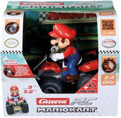 Carrera RC remote control car Mario Kart Quad 2.4GHz scale 1:20 toy