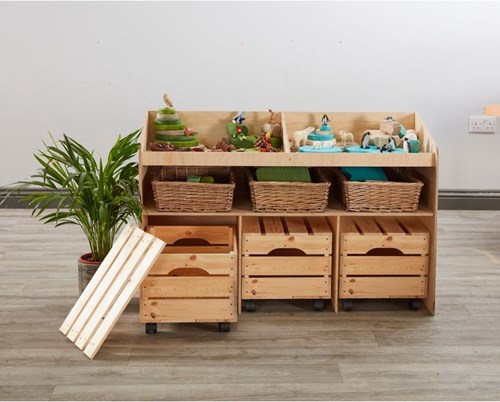 Cosy Healdswood Crate Storage - 53994