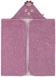 Trixie kids bath cape 70x130cm Mrs. Peacock - soft children's bathrobe
