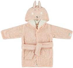 Trixie kids bathrobe cotton 1-2 years Mrs. Rabbit with hood