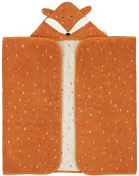 Trixie bath cape organic cotton Mr. Fox 70x130cm - soft baby towel