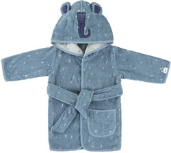 Trixie children's bathrobe - Mrs. Elephant - 100% organic cotton