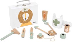 Trixie wooden doctor set toy for kids - educational role play