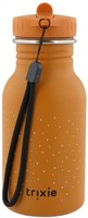 Trixie water bottle - stainless steel kids bottle - Mr. Fox - 350ml - leakproof - orange-2