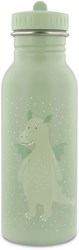 Trixie stainless steel water bottle for kids 500ml Mr. Dragon green dinosaur