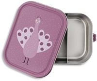 Trixie large lunch box - Mrs. Peacock stainless steel kids lunchbox-3