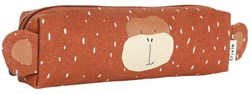 Trixie pencil case long - Mr. Monkey kids cotton pouch