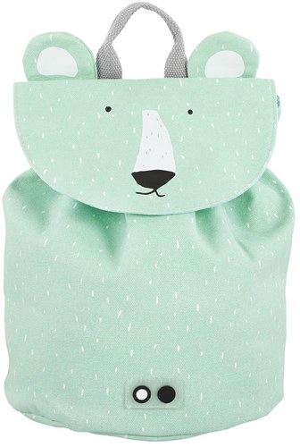 Trixie backpack - school bag MINI Mr. Polar Bear water-repellent cotton