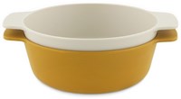 Trixie bowl PLA 2-pack - sustainable kids tableware mustard yellow-3