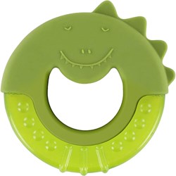Trixie teether baby cooling Mr. Dino - water-filled, silicone Trixie Cooling Teether Mr Dino