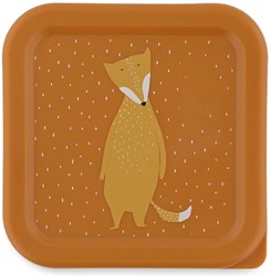 Trixie snack box set - 3-piece - Mr. Fox - orange lunch boxes for kids