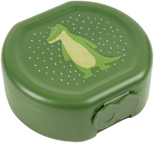 Trixie snack box set with clip - Mr. Alligator - 2 pieces - BPA-free - Kids-2