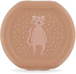Trixie snack box set - lunchbox with clip Mrs. Cat - BPA-free pink