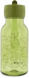 Trixie Tritan water bottle - kids drinking bottle Daring Dino 350ml green