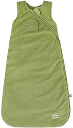 Trixie baby sleeping bag green 90cm breathable cotton Mr. Dino