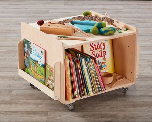 Cosy Mobile Low Book Tower - 54057