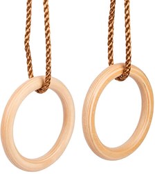 Small Foot wooden gymnastic rings - play equipment for kids