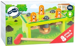 Small Foot wooden hammer bench moles - educational toy FSC wood