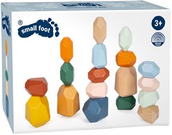 Small Foot  -  Houten Balans Blokken Safari, 18dlg.