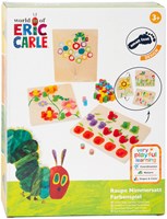 Small Foot - The Very Hungry Caterpillar wooden colour sorting game toy