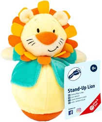 Small Foot - Plush Roly Poly Lion baby motor skills toy