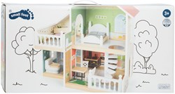 Small Foot wooden dollhouse Urban Villa with furniture and roof terrace, 9-piece