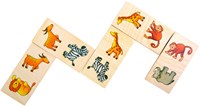 Small Foot wooden domino safari animals FSC 100% child-friendly game-3