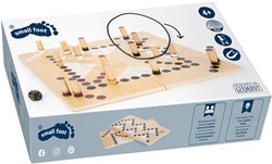 Small Foot - Board Game Snakes and Ladders Gold Edition wood