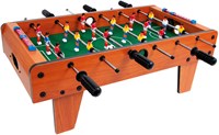 Small Foot - Wooden table football brown for kids and adults-2
