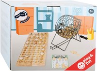 Small Foot wooden bingo game - classic family game with wooden accessories