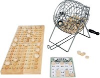 Small Foot wooden bingo game - classic family game with wooden accessories-3
