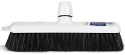 Linea plastic hall broom horsehair mix 30 cm cleaning brush
