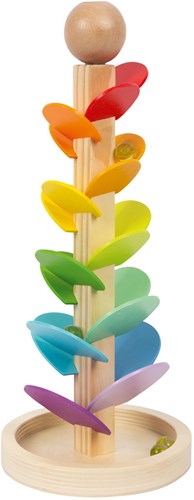 Small Foot wooden marble run with sounds - colorful toy-3