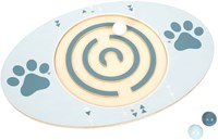 Wooden balance board balance toy Sky Paw with 3 balls for children-3