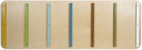 Small Foot wooden climbing frame slide 3in1 adventure multicolor toy-2