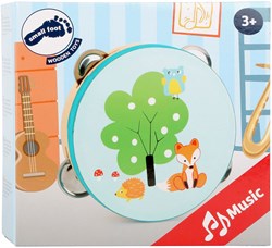 Small Foot wooden tambourine fox - musical instrument for children