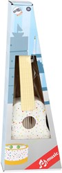 Small Foot - Wooden toy guitar with dots, 53cm, musical instrument