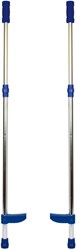 Small Foot metal stilts adjustable blue 145cm toy