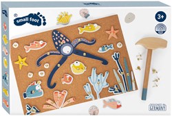 Small Foot wooden hammer game ocean - creative toy for kids from 3 years