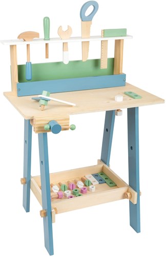 Small Foot wooden workbench Nordic - toy workbench 30-piece set