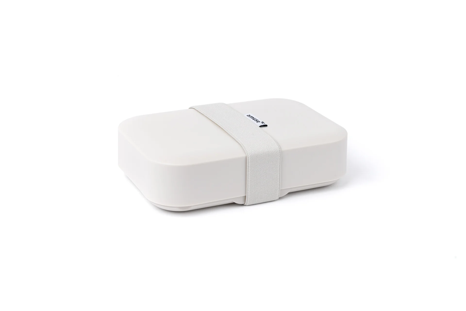 Amuse lunchbox sandwich box medium - adjustable - BPA-free - oat color