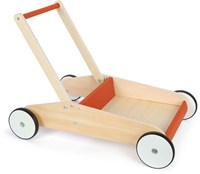 Small Foot wooden walker copper red - push walker for children-2