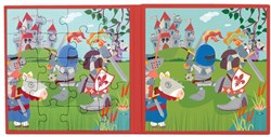 SCRATCH Magnetic Puzzle Book To Go - Knights