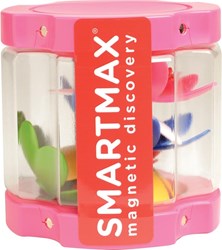 Smartmax construction toy - Transparent container with 8 magnetic flowers